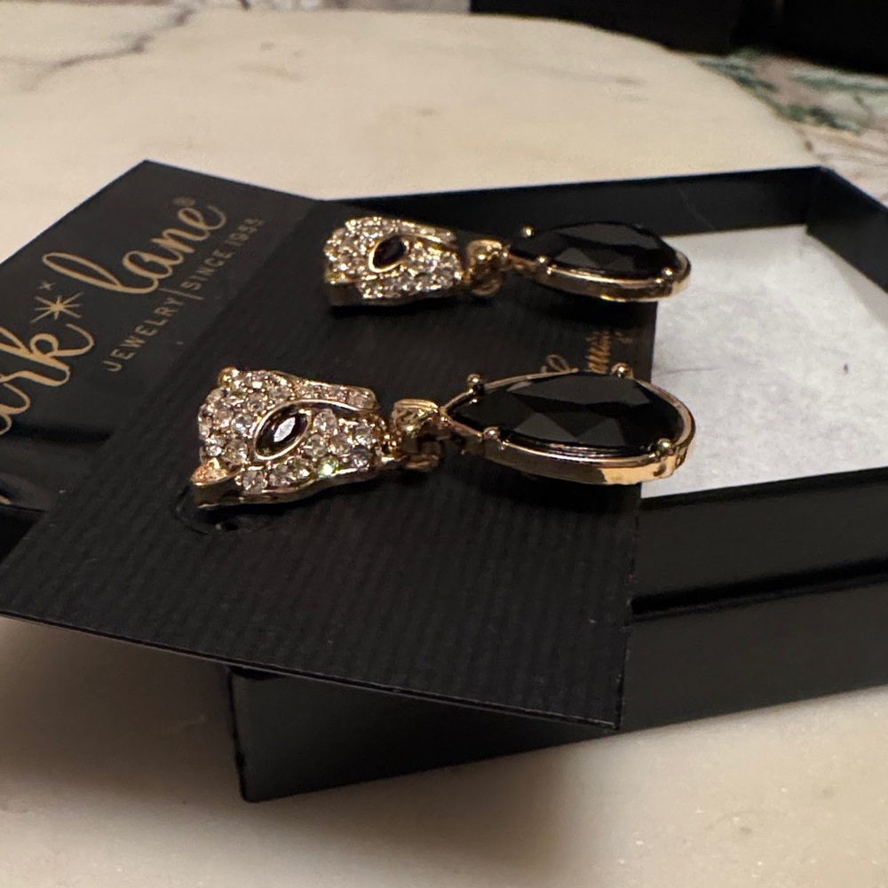 Park Lane leopard Earrings - Picture 4 of 4